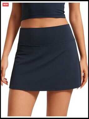 Butterluxe High Waisted Lined A Line Golf Skort with Pockets